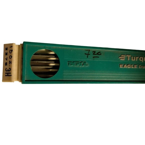 Berol Turquoise Eagle Drawing Leads 3H 2375 - Picture 3 of 5